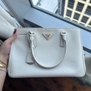 White Prada Bag- authentic